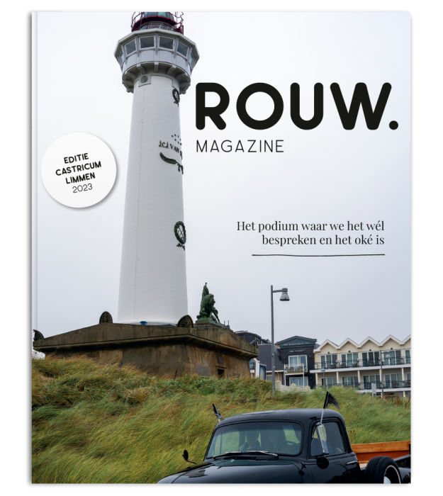 Cover Rouw magazine Castricum gemaakt door Tinka fotomoment